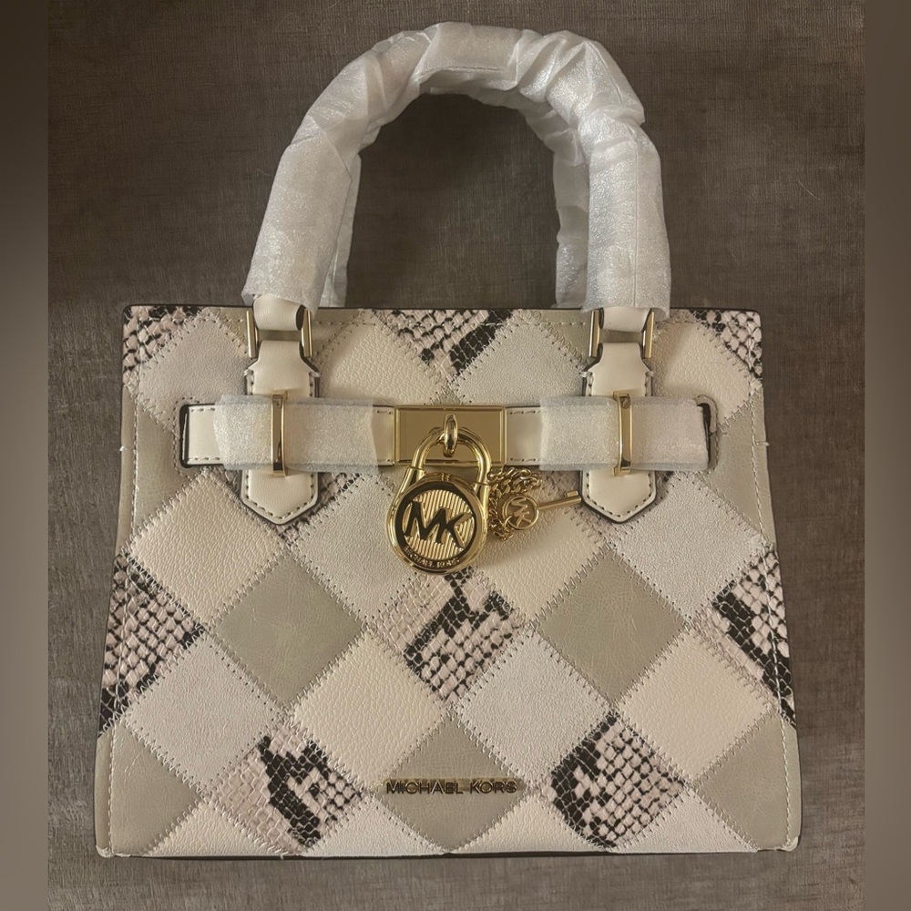 NWT Michael Kors Crossbody Purse - Hamilton Small Leather Satchel